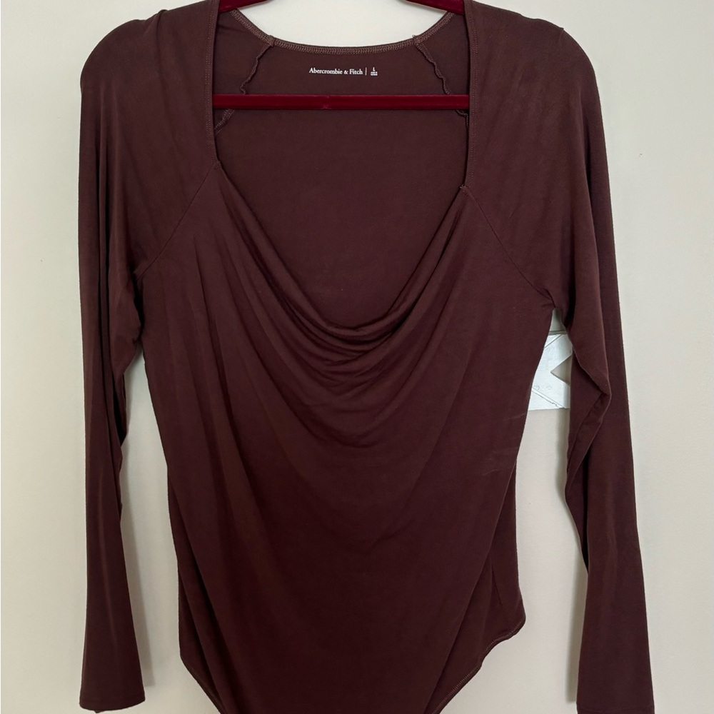 Abercrombie & Fitch Brown bodysuit